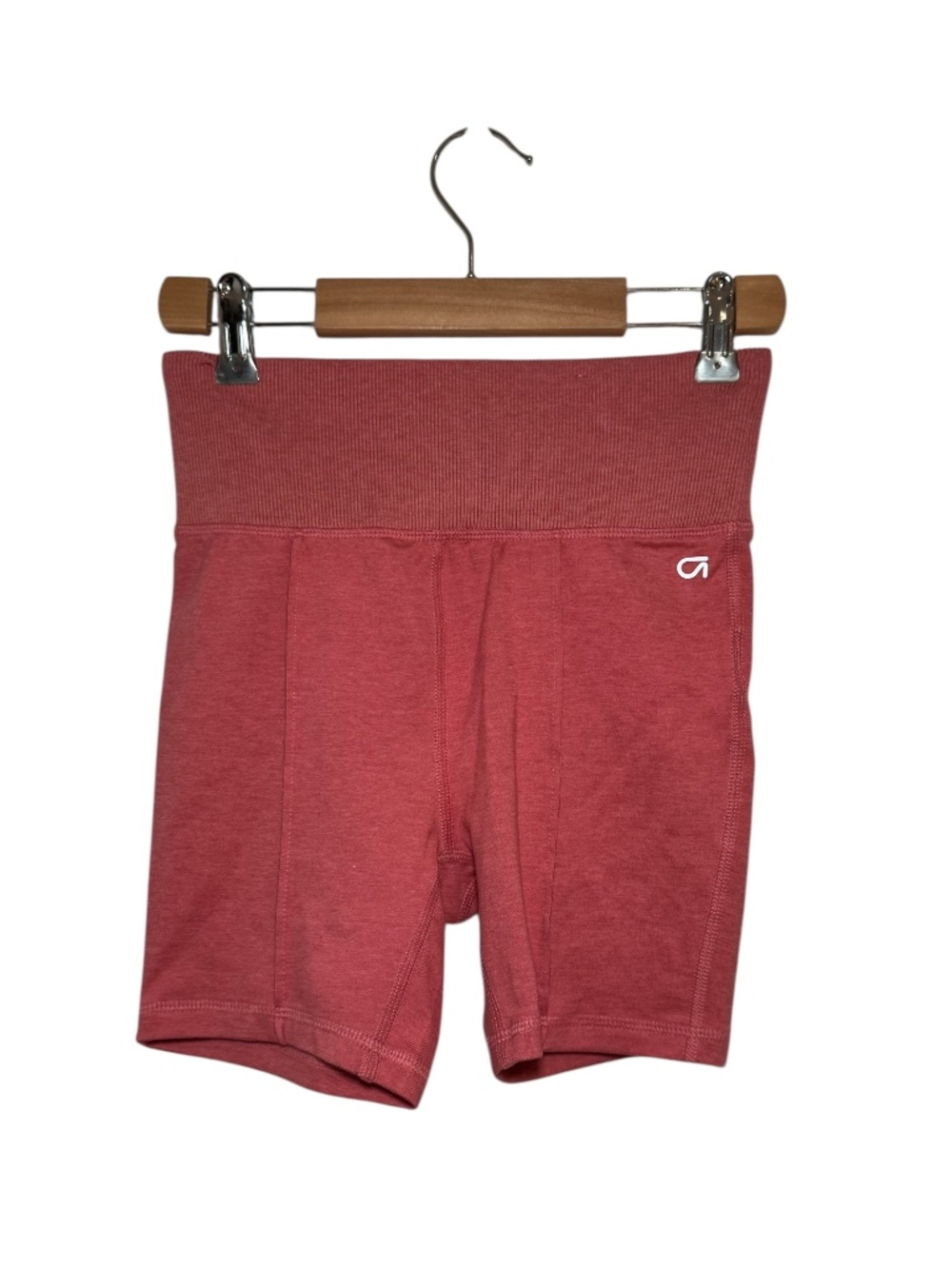 GAP FIT coral pink/red bike shorts - size xs